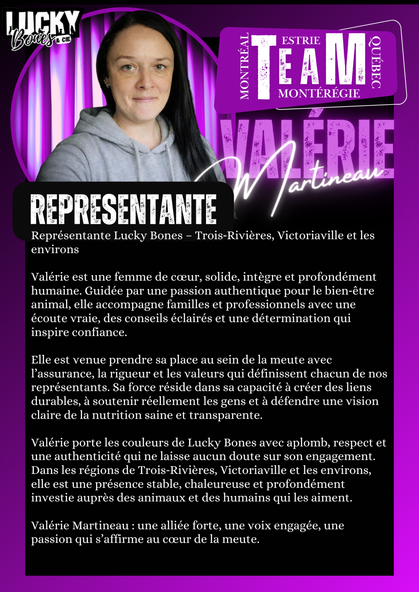 Team representant directeur regionnal lucky bones 2